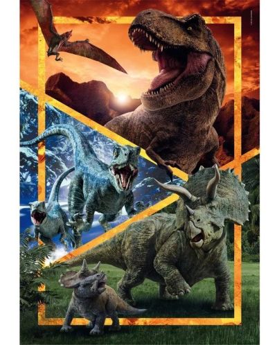 Puzzle Clementoni din 104 piese - Jurassic World, tip 3 - 2