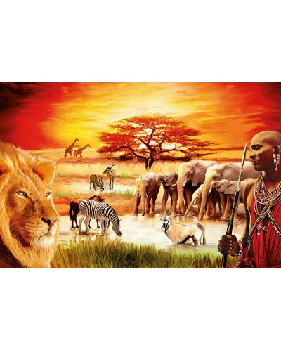 Puzzle Ravensburger de 3000 piese - Africa - 2