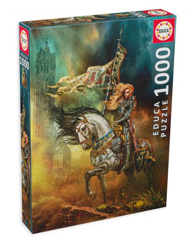 Puzzle Educa de 1000 piese - Jeanne d'Arc - 1