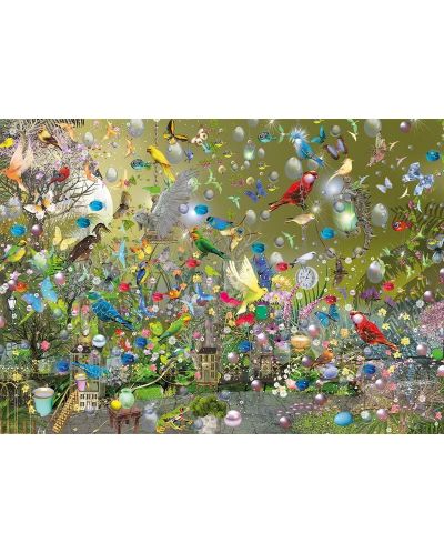 Puzzle Schmidt de 1000 piese - Papagali dragalasi - 2