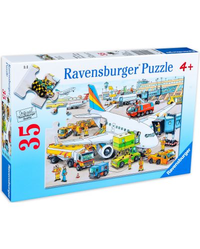 Puzzle Ravensburger de 35 piese - Aeroport aglomerat - 1