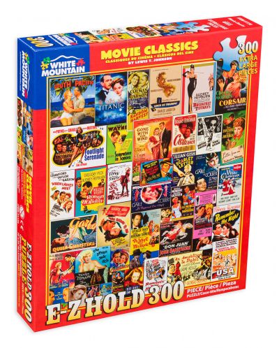 Puzzle White Mountain de 300 XXL piese - Movie Classics - 1