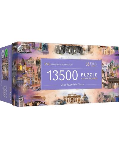 Puzzle Trefl 13 500 de piese - Orașe dincolo de nori - 1