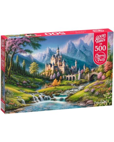 Puzzle Cherry Pazzi 500 bucăți - Castelul Zânelor - 1