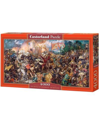 Puzzle panoramic Castorland de 4000 piese - Batalia de la Grunwald - 1