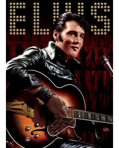 Puzzle Eurographics de 1000 piese – Portretul lui Elvis Presley - 2