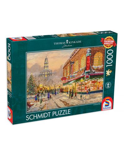Puzzle Schmidt din 1000 de piese - Atmosferă de Crăciun - 1