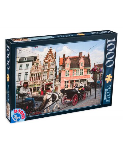 Puzzle D-Toys de 1000 piese - Gent., Belgia - 1
