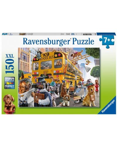 Puzzle Ravensburger de 150 XXL piese - Pet school - 1