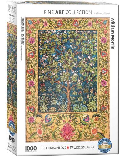 Puzzle Eurographics de 1000 piese - Tree of Life Tapestry - 1