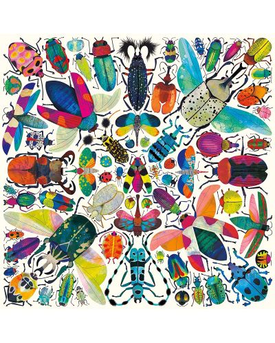Puzzle Galison de 500 piese - Kaleido Beetles - 2