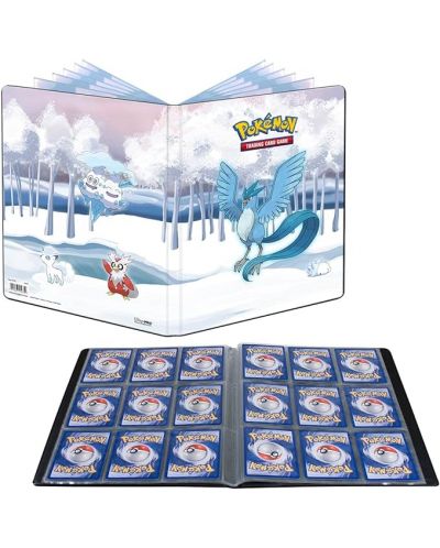 Mapă de stocare cărți Ultra Pro - 3-Ring Album, Pokemon TCG: Gallery Series - Frosted Forest - 2