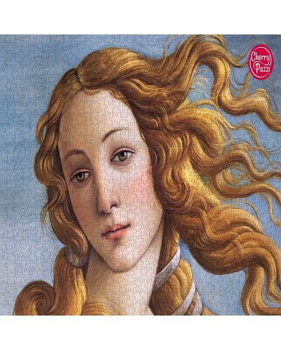Puzzle Cherry Pazzi din 1000 de piese - Fața lui Venus, Sandro Botticelli - 3