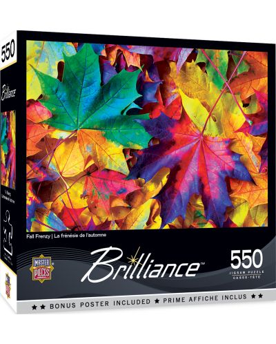 Puzzle Master Pieces de 550 piese -Fall frenzy - 1