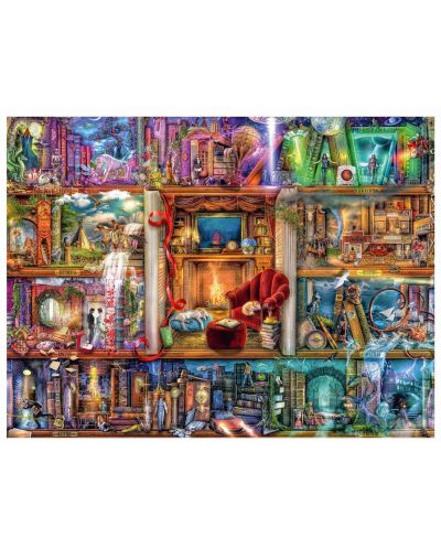 Puzzle Ravensburger de 1500 de piese - Biblioteca de culori - 2