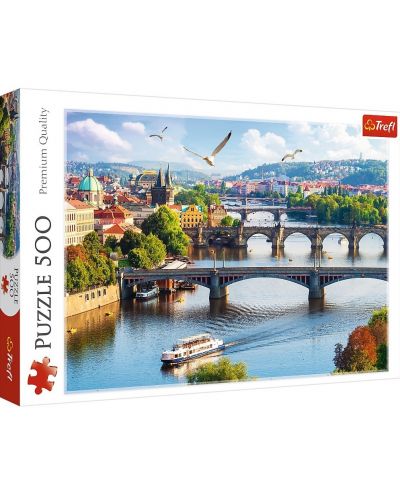 Puzzle Trefl de 500 piese - Prague, Czech Republic - 1