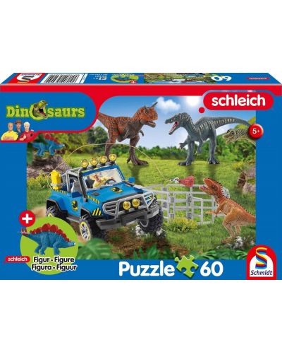 Puzzle Schmidt din 60 de piese - Dinozauri gigantici - 1