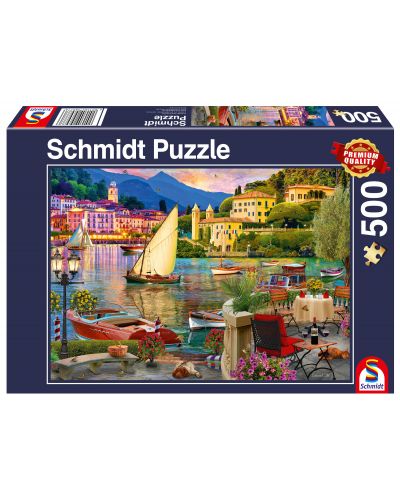Puzzle Schmidt de 500 de piese - Frumusete italiana - 1