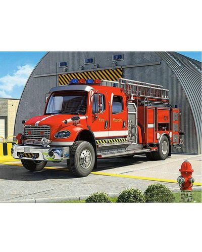 Puzzle de 120 de piese Castorland - Camion de pompieri - 2