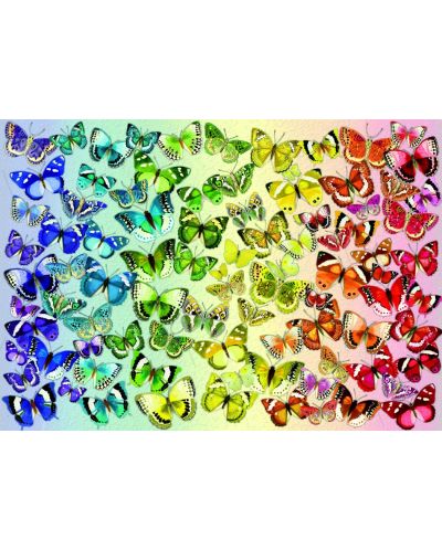 Puzzle Bluebird de 1000 piese - Butterflies - 2