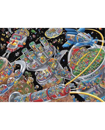 Puzzle Schmidt de 1000 de piese - Colonie spațială - 2
