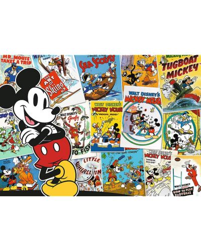 Puzzle Trefl de 1000 de piese -  Lumea lui Mickey - 2