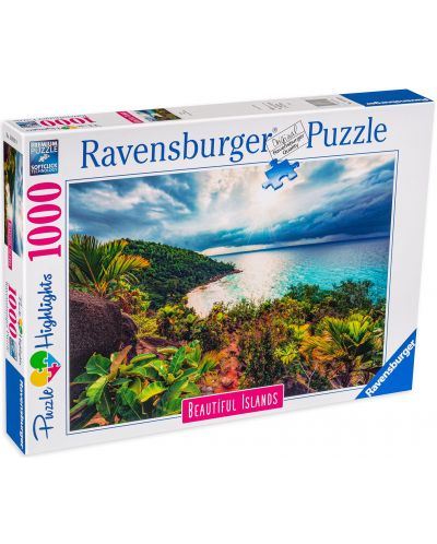 Puzzle de 1000 de piese Ravensburger - Peisaj hawaiian - 1