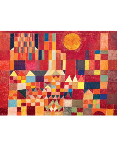 Puzzle Eurographics de 1000 piese – Castel si Soare, Paul Klee - 2