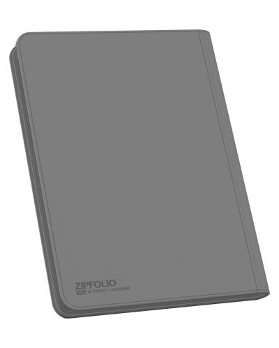 Ultimate Guard Zipfolio 18-Pocket XenoSkin Card Folder - Gri (360 buc.) - 2