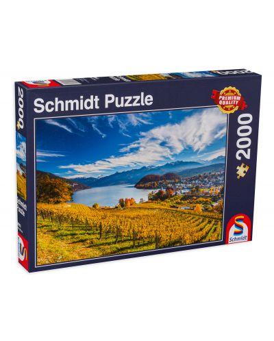 Puzzle Schmidt de 2000 piese - Vineyards - 1