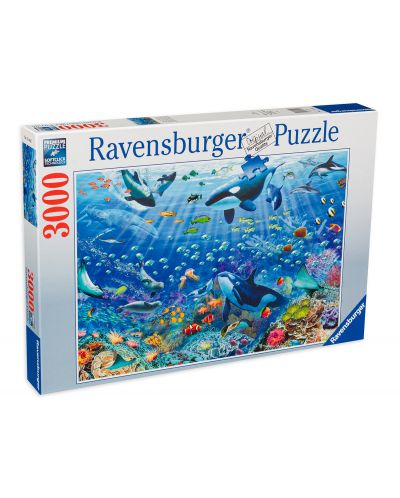 Puzzle Ravensburger din 3000 de piese - Sub apă - 1