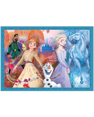 Puzzle Clementoni 4 în 1 - Frozen (Regatul de Gheață) - 3