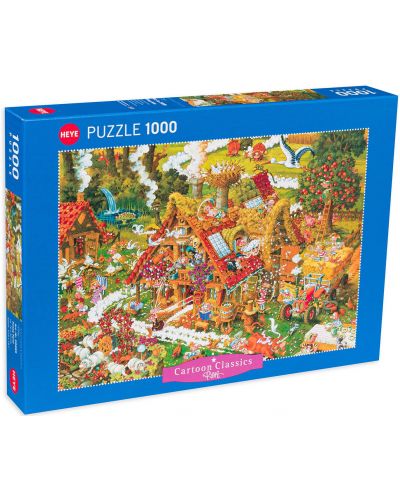 Puzzle Heye din 1000 de piese - Ferma distractivă - 1