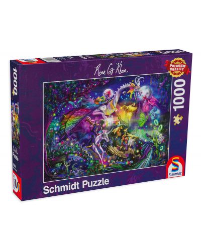 Puzzle Schmidt din 1000 de piese - Circ de vară nocturn - 1