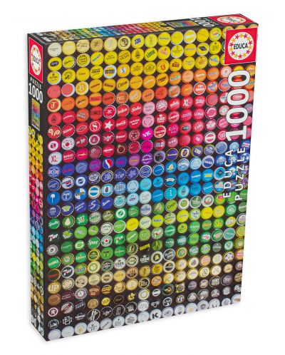Puzzle Educa de 1000 piese - Badge Collection - 1