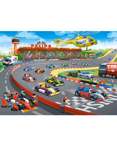 Puzzle Castorland de 120 piese - Formula Racing - 2