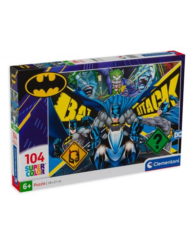 Puzzle Clementoni din 104 de piese - Batman - 1