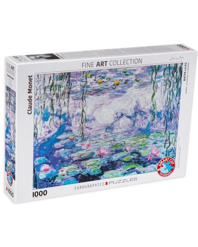 Puzzle Eurographics de 1000 piese – Nufar, Claude Monet - 1