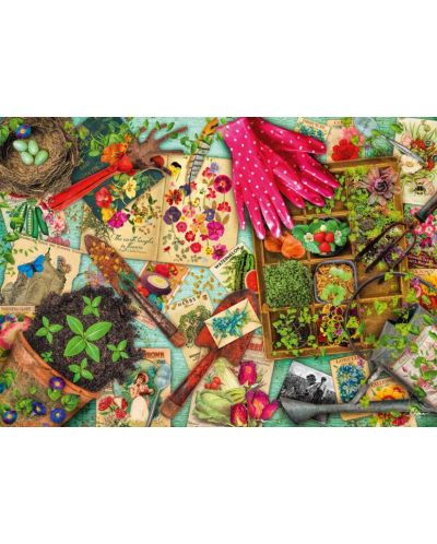 Puzzle Schmidt din 1000 de piese - Totul despre grădină - 2