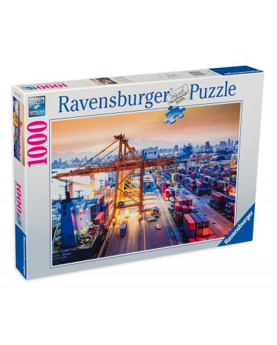 Puzzle Ravensburger cu 1000 de piese - Portul - 1