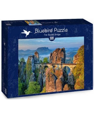 Puzzle Bluebird de 500 piese - The Bastei Bridge - 1