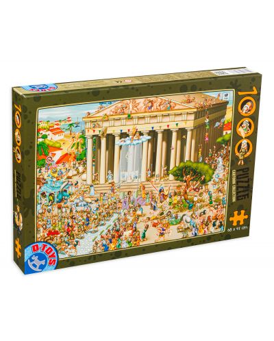 Puzzle D-Toys de 1000 piese – Partenon - 1