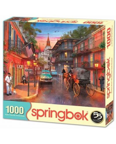 Puzzle Springbok de 1000 piese - Bourbon Street - 1