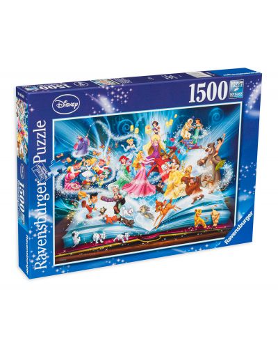 Puzzle Ravensburger de 1500 piese - Cartea Disney - 1