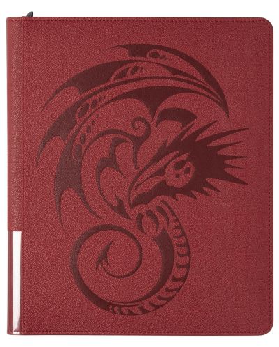 Mapă pentru păstrarea cărților Dragon Shield Album Zipster Regular - Blood Red - 1