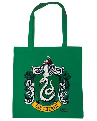 Geanta de cumparaturi Logoshirt Movies: Harry Potter - Slytherin - 1