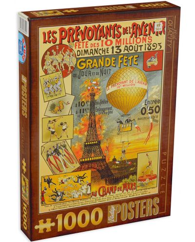 Puzzle D-Toys de 1000 piese - Paris - 1