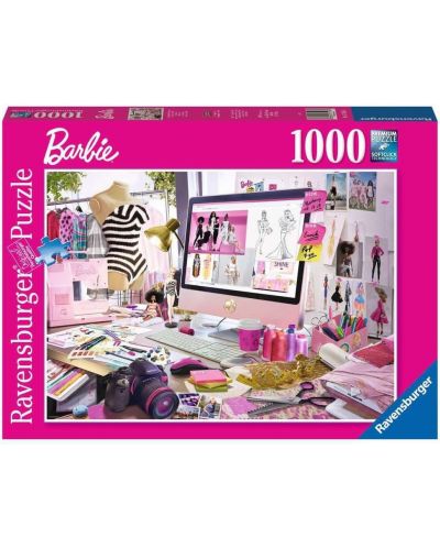Puzzle Ravensburger 1000 de piese - Barbie Fashion Icon  - 1