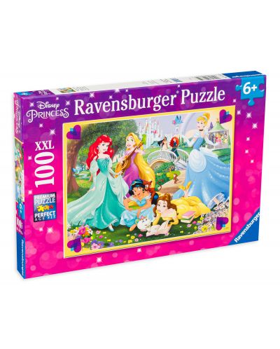 Puzzle Ravensburger de 100 XXL piese - Printese Disney  - 1