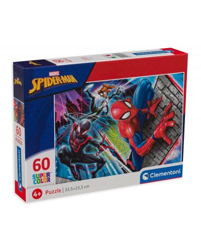 Puzzle Clementoni de 60 piese - Spiderman - 1